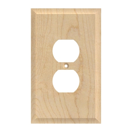 Designs Of Distinction Single Receptacle - Hard Maple 01450002HM1